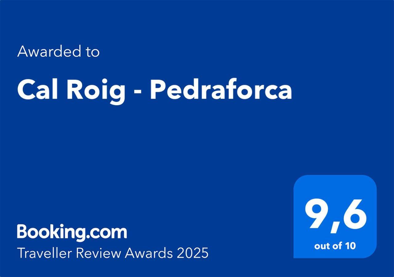 Cal Roig - Pedraforca Villa ซัลเดส ภายนอก รูปภาพ